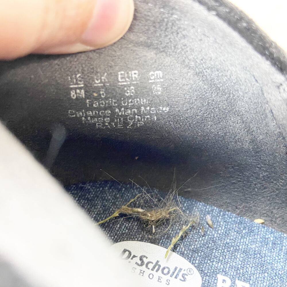 Dr. Scholl's 8 M Womens Black Textile Comfort Ankle Booties - Picture 7 of 10